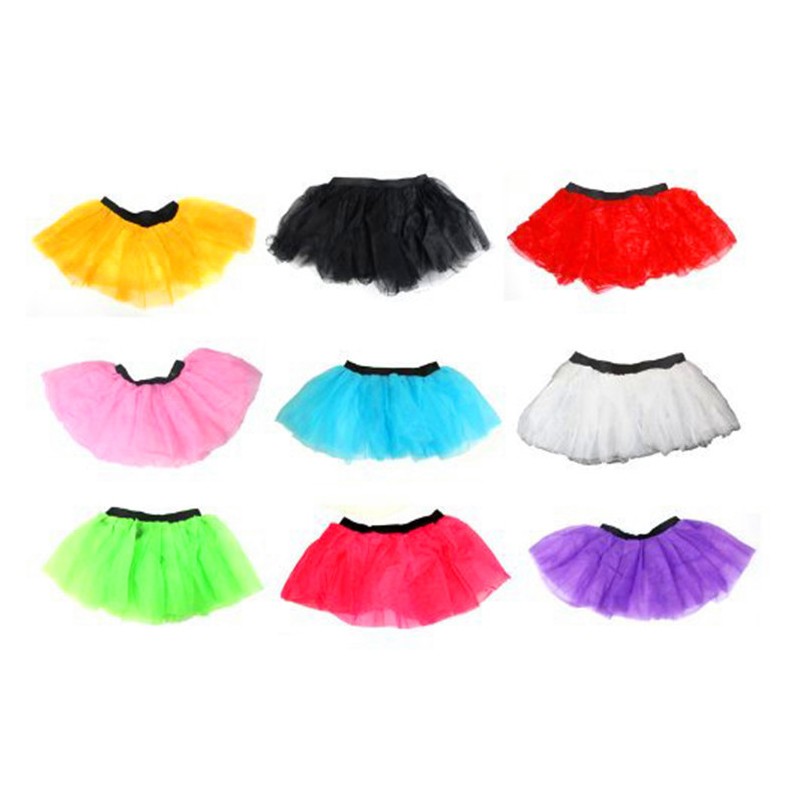 80-luvun Fancy Dress Hen Night Cotume Neon Colors Sexy Tutu hameet