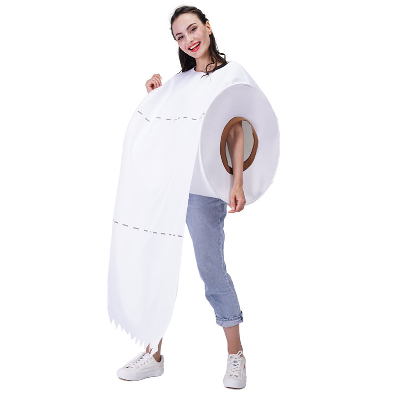 Aikuisten wc -rullapaperi cosplay