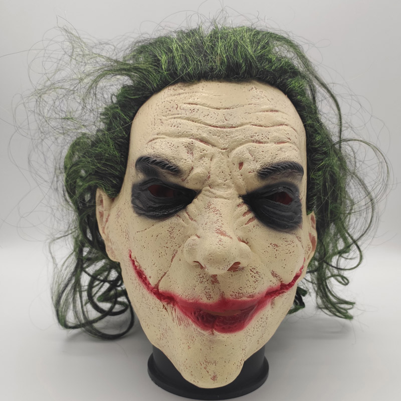 Cosplay-pukujuhlat Latex Clown Mask