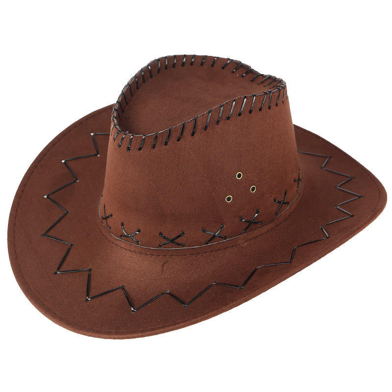 Deluxe leveälierinen cowboyhattu