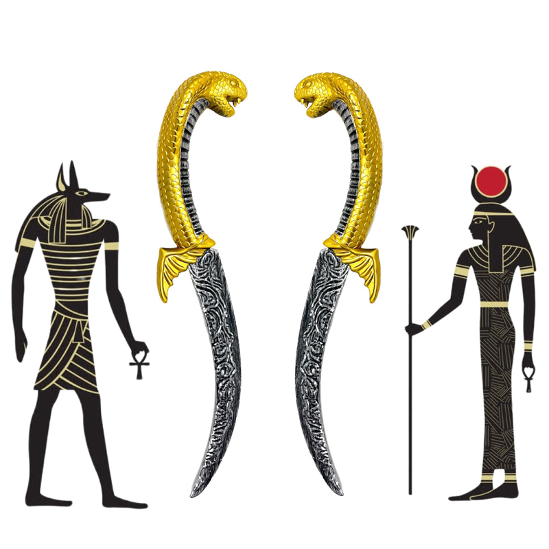 Egyptin ase muovinen tikariveitsi