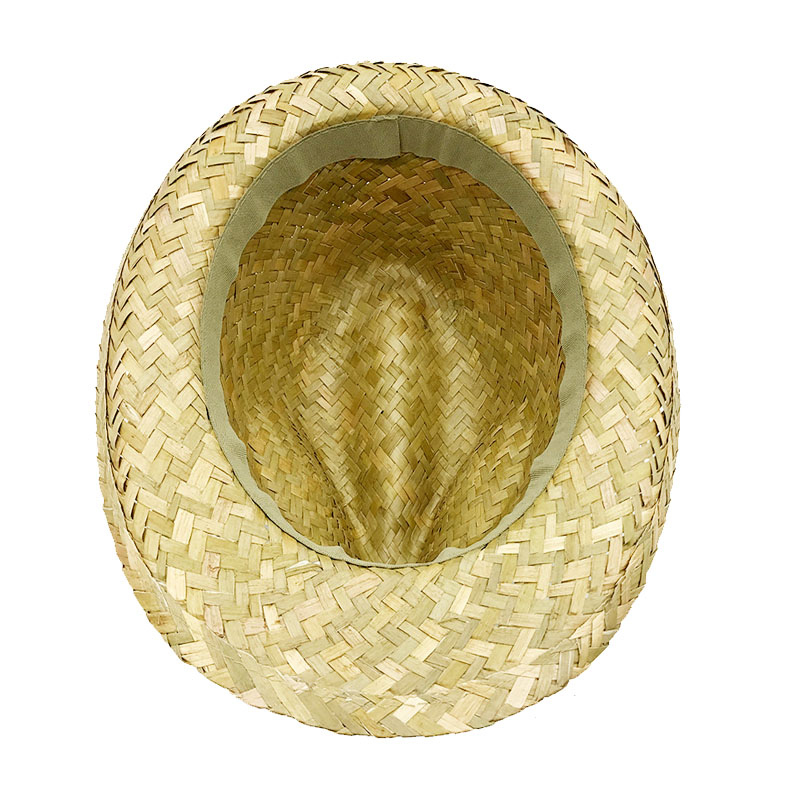 Miesten Raffia Straw Sun Hat Olkivisiirihatut