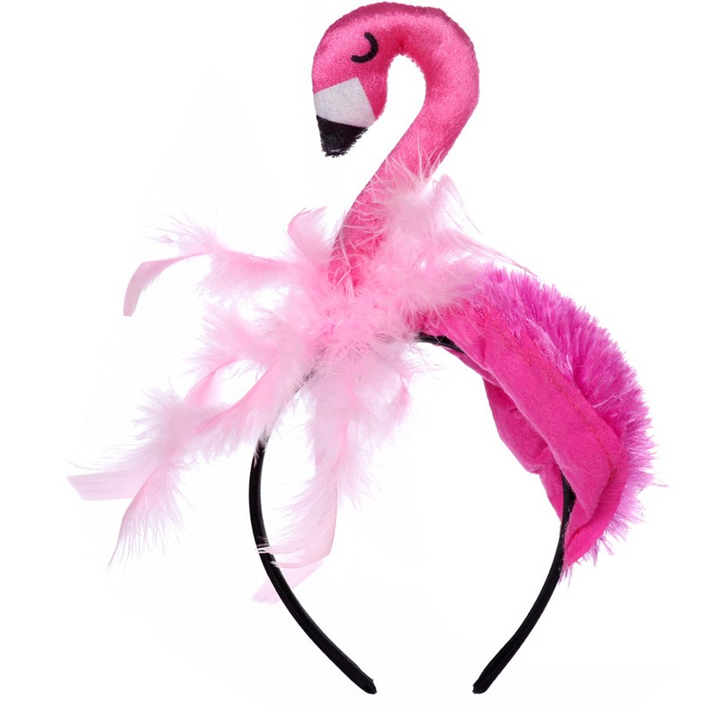 flamingo hiusnauhat juhlahiustarvikkeet