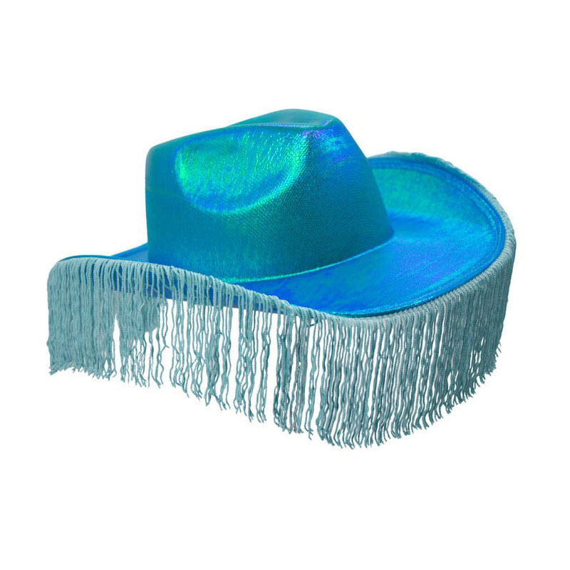 Fringe cowboy hattu