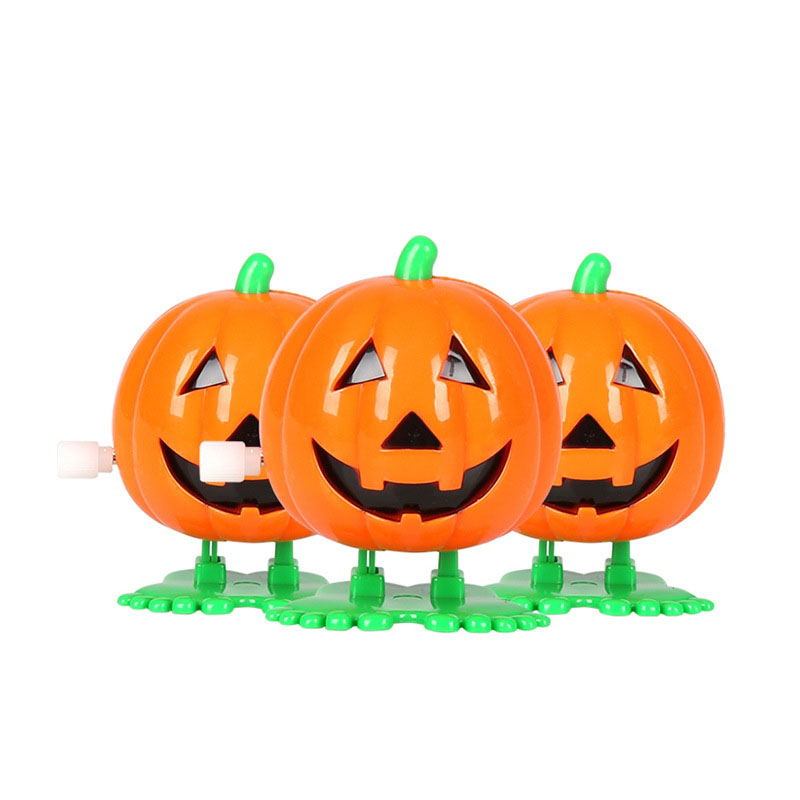 Halloween Pumpkin Wind-Up Toys Party suosii uutuusleluja Jump