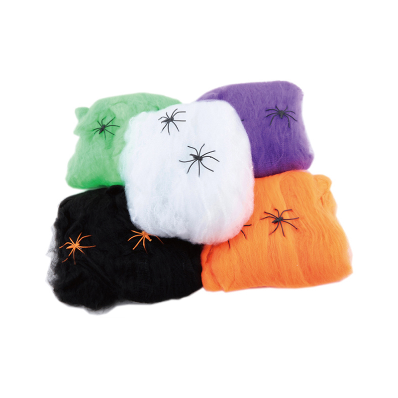 Halloween Spider Cotton Spider Web -koriste