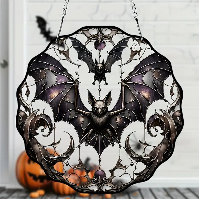 Halloween -seinäkieliset koristeet