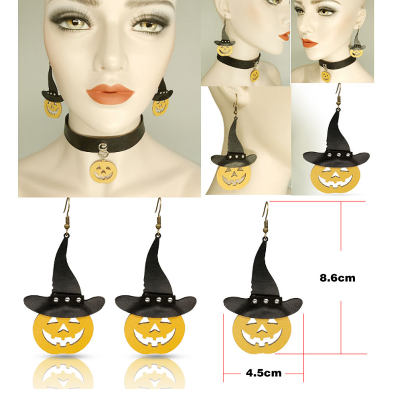 Uudet Alloy Ghost Festival Gothic Halloween -korvakorut