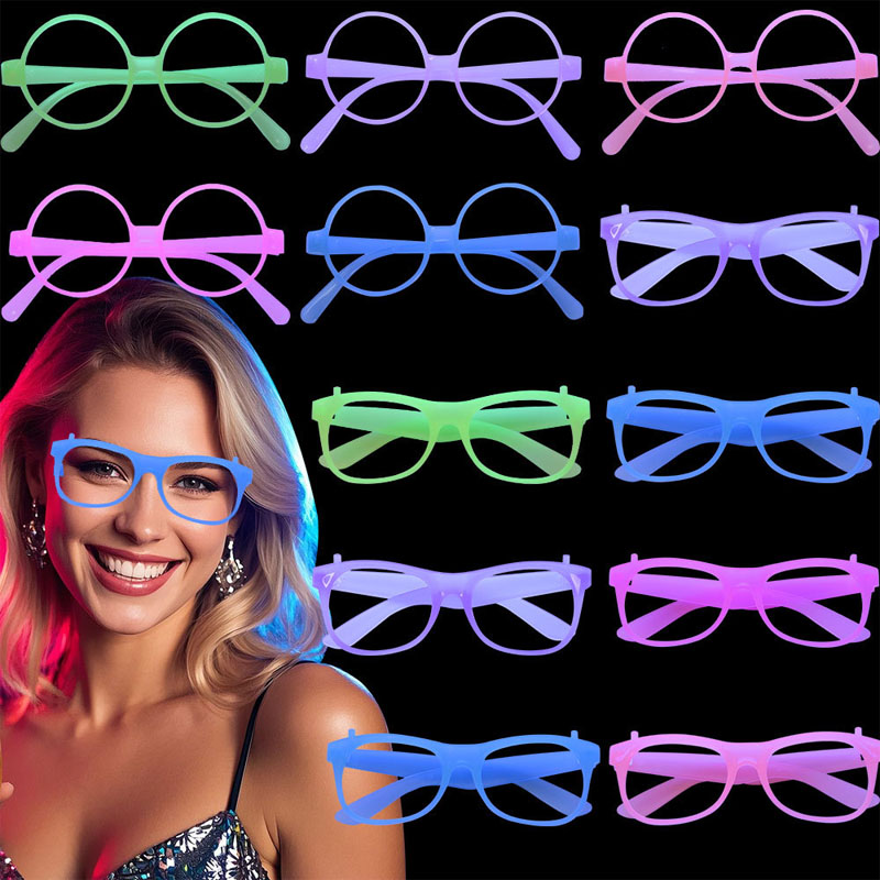 Party Funny Night Light hehkuva värinvaihtolasit