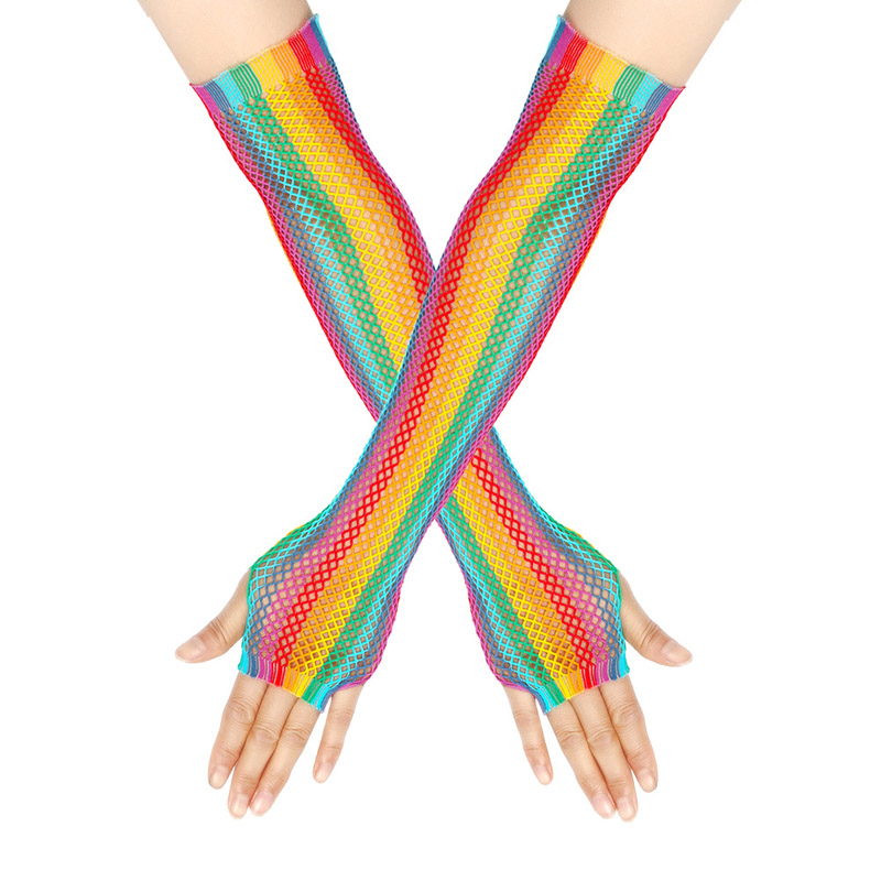 Rainbow Ombre -kalastusverkon hansikas