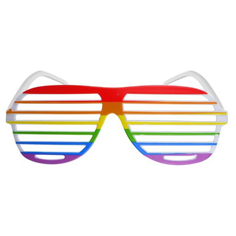 Rainbow Aurinkolasit Carnival Festival Party Glasses