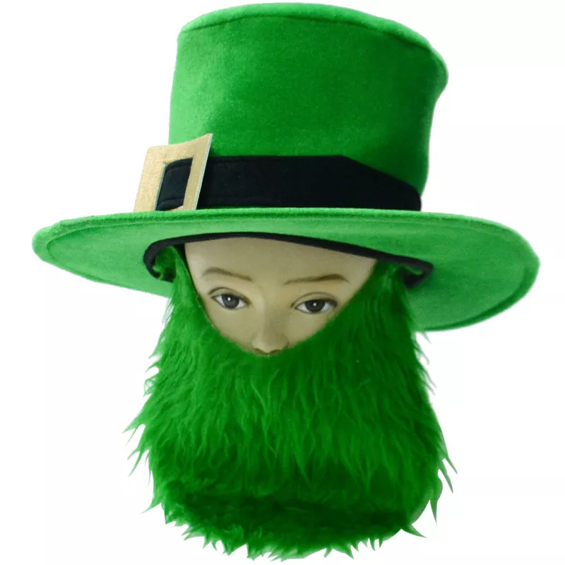 St. Patrick's Day -juhlahattu partalla