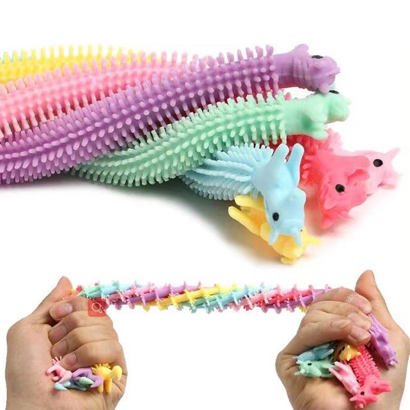 Yksisarvinen joustava merkkijono Fidget Sensory lelut